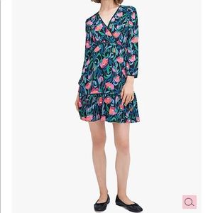 kate spade floral swirl dress